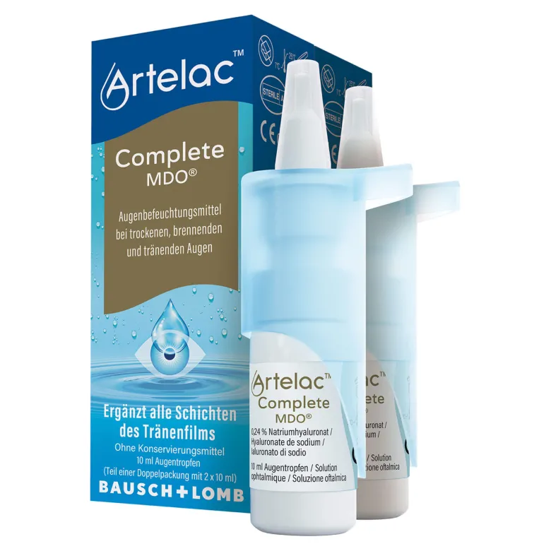Artelac Complete MDO Augentropfen, 2X10 ml