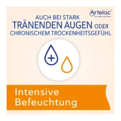 Artelac Lipids Augengeltropfen für stark tränende Augen, 3X10 g