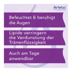 Artelac Nighttime Gel Augengel, 3X10 g