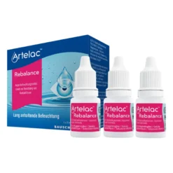Artelac Rebalance Augentropfen für gereizte trockene Augen, 3X10 ml