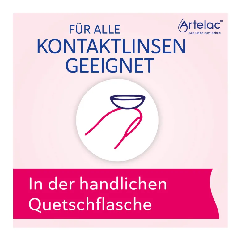 Artelac Rebalance Augentropfen für gereizte trockene Augen, 3X10 ml