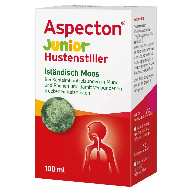Aspecton Junior Hustenstiller, 100 ml