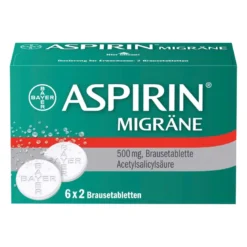 Aspirin Migräne Brausetabletten, 12 St
