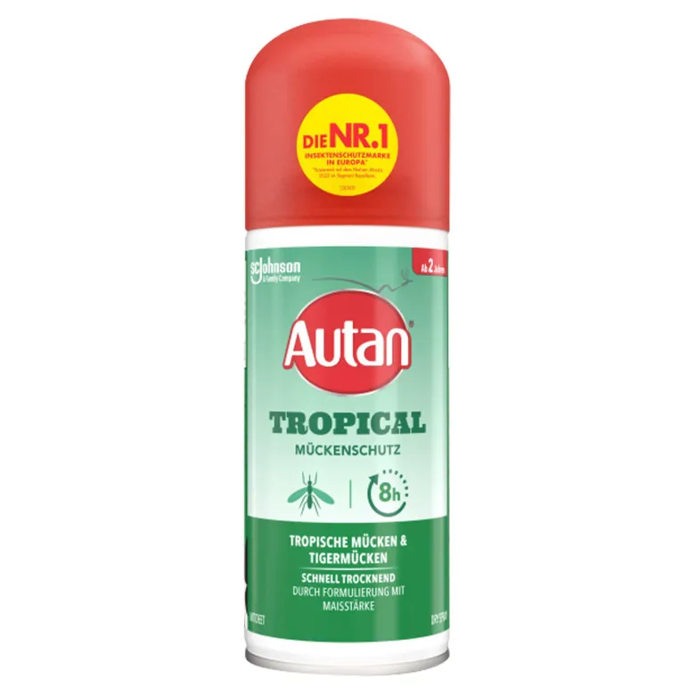 Autan Tropical Dry Spray, 100 ml
