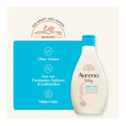 Aveeno Baby Daily Care seifenfreies Duschgel & Shampoo, 250 ml