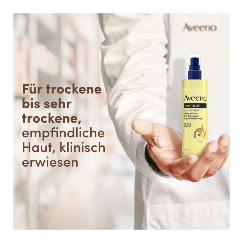 Aveeno Skin Relief Körperöl-Spray, 200 ml