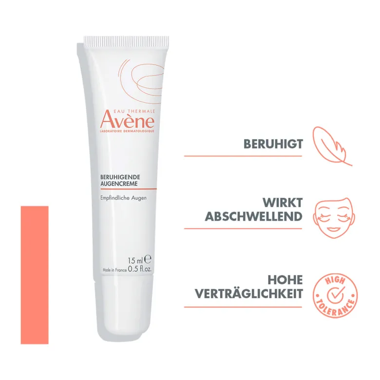 Avene Beruhigende Augencreme, 15 ml