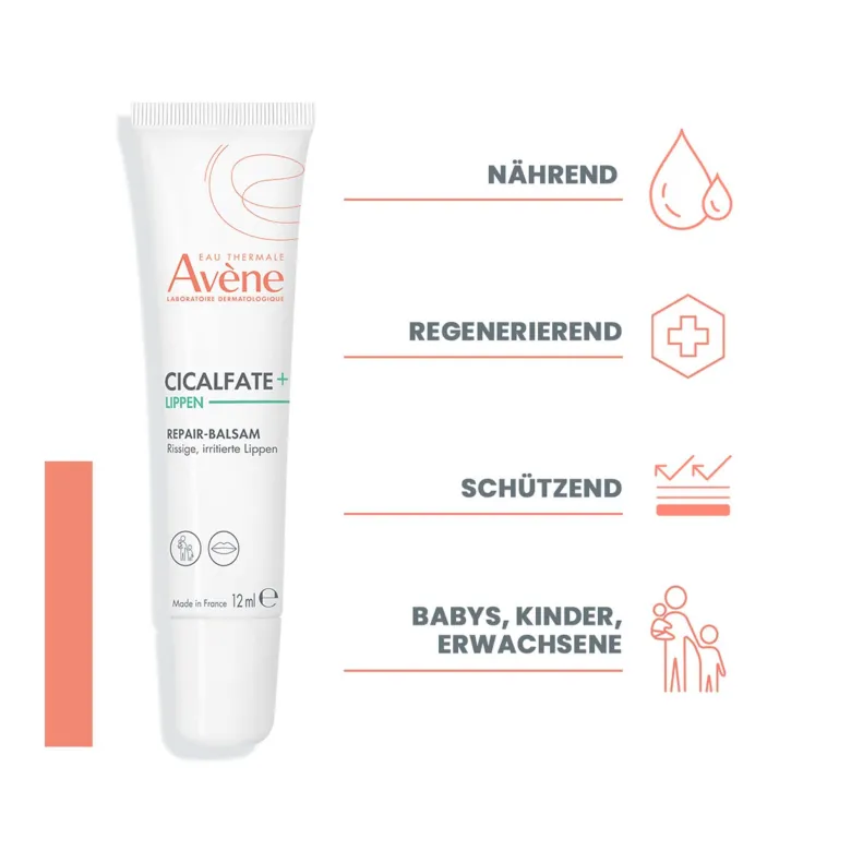 Avene Cicalfate+ Lippen Repair-Balsam, 12 ml