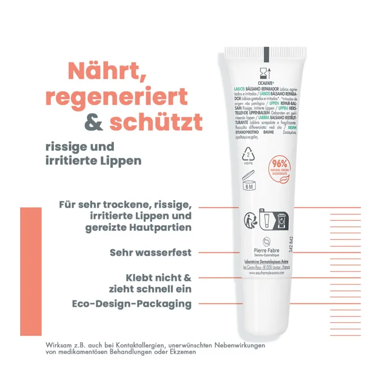Avene Cicalfate+ Lippen Repair-Balsam, 12 ml