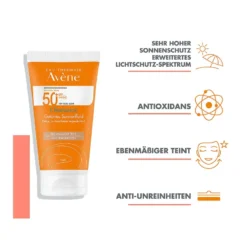 Avene Cleanance Getöntes Sonnenfluid SPF 50+, 50 ml