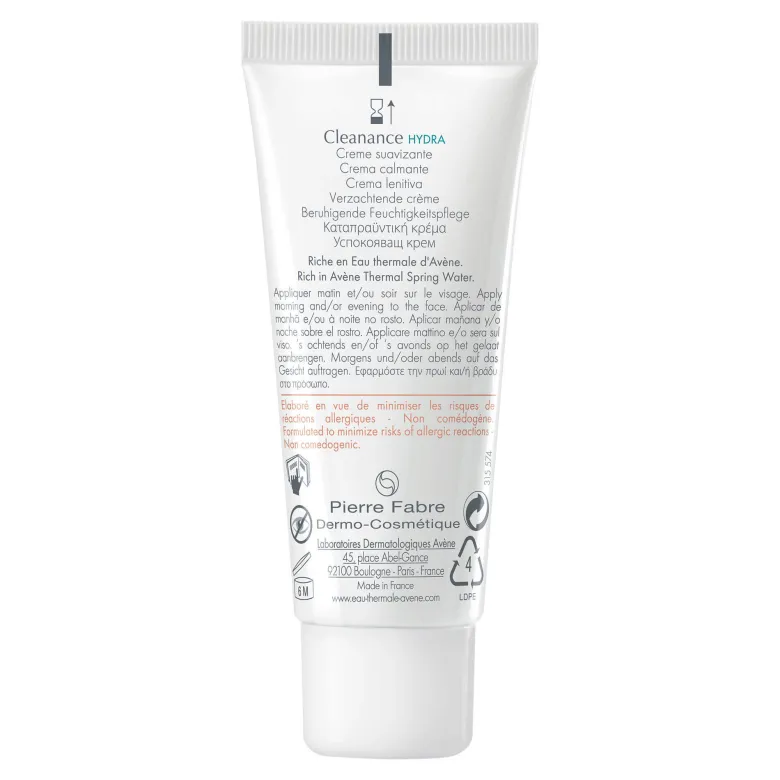 Avene Cleanance HYDRA Beruhigende Feuchtigkeitspflege, 40 ml