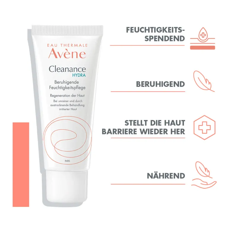Avene Cleanance HYDRA Beruhigende Feuchtigkeitspflege, 40 ml