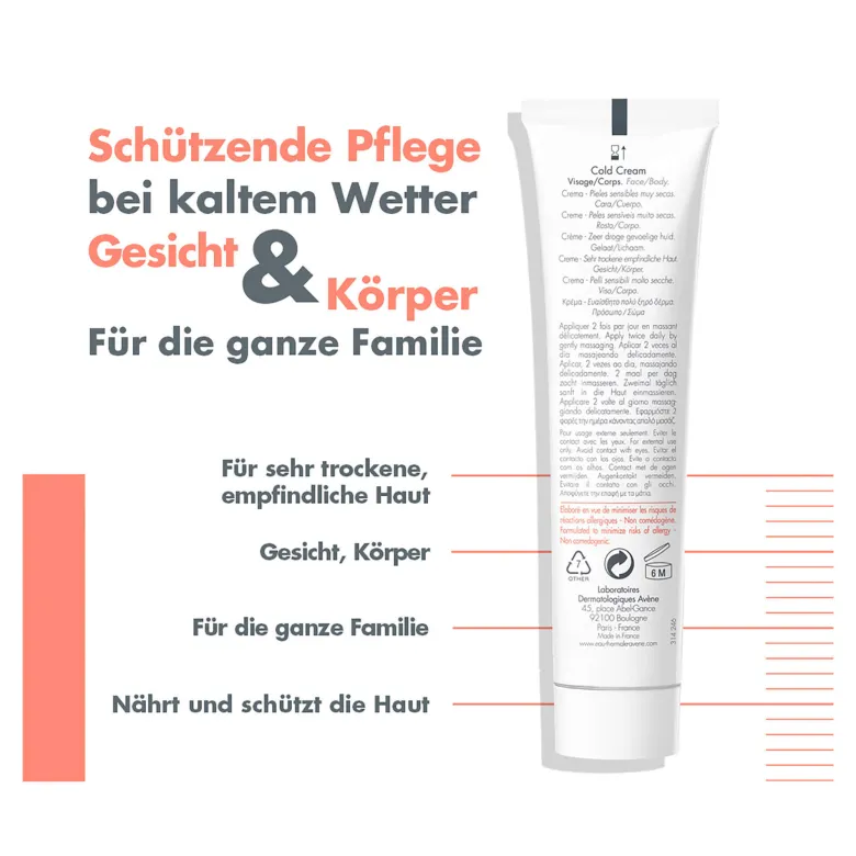 Avene Cold Cream, 100 ml