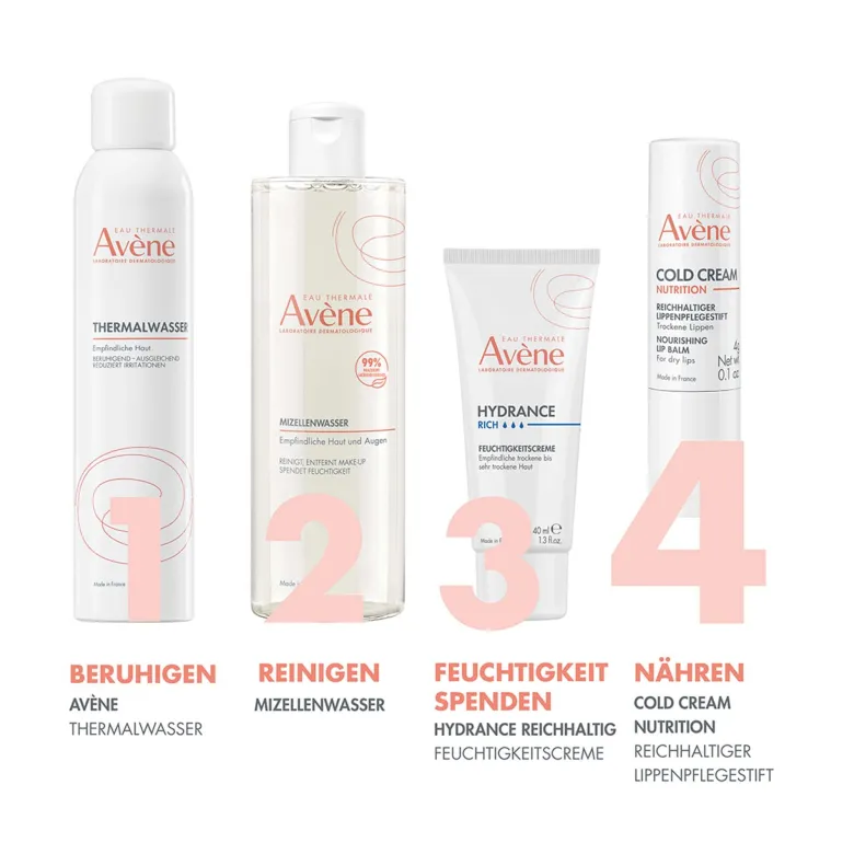 Avene Cold Cream Nutrition Reichhaltiger Lippenpflegestift, 4 g