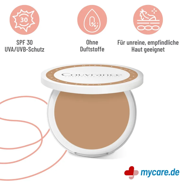 Avene Couvrance Kompakt Creme-Make-up 1.3 Honig, 8.5 g