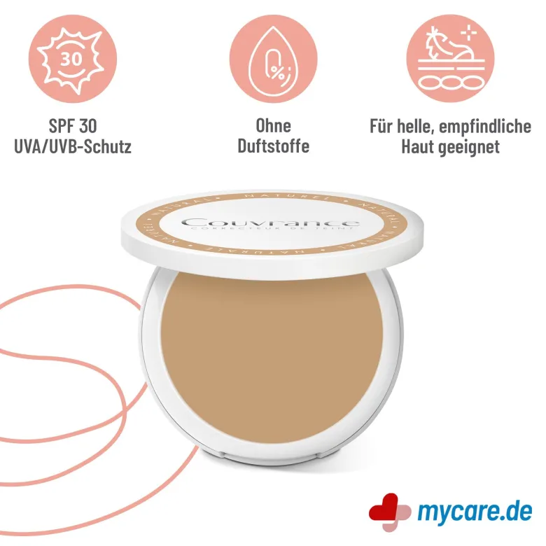 Avene Couvrance Kompakt Creme-Make-up 1.1 Naturel, 8.5 g