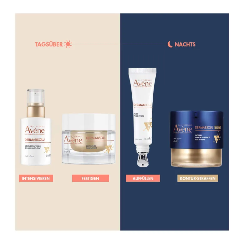 Avene DermAbsolu Intensiv-konturstraffende Nachtcreme, 40 ml