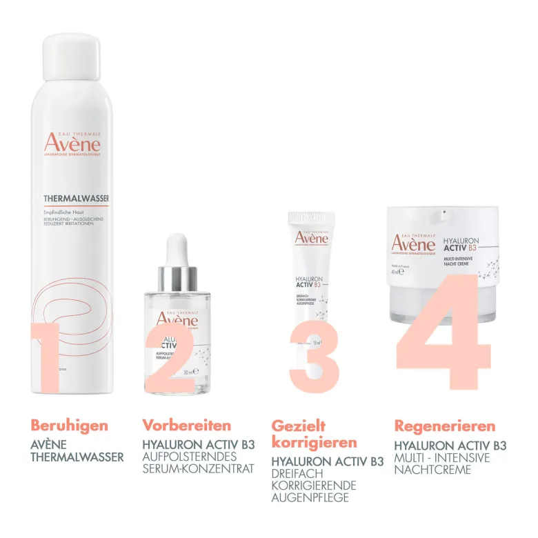 Avene Hyaluron Activ B3 Multi-Intensive Nachtcreme, 40 ml