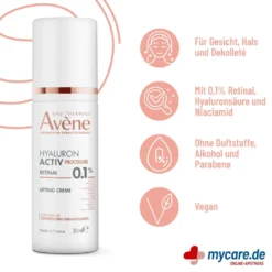 Avene Hyaluron Activ Procedure Lifting Creme, 30 ml
