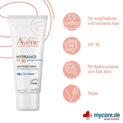 Avene Hydrance Feuchtigkeitscreme SPF 30, 40 ml