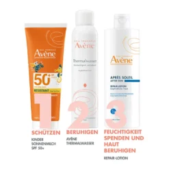 Avene Kinder-Sonnenmilch SPF 50+, 250 ml