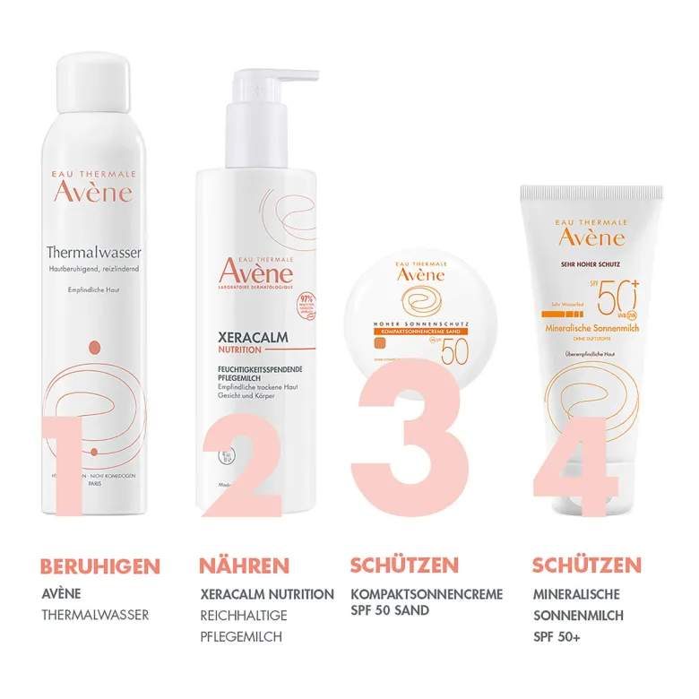 Avene Kompaktsonnencreme Sand SPF 50, 10 g