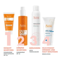 Avene Sonnencreme SPF 50+ ohne Duftstoffe, 50 ml