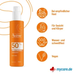 Avene Sonnenspray LSF 50, 200 ml