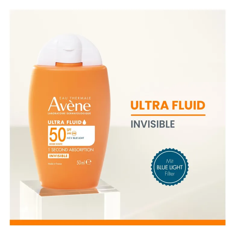 Avene Ultra Fluid Invisible SPF 50, 50 ml