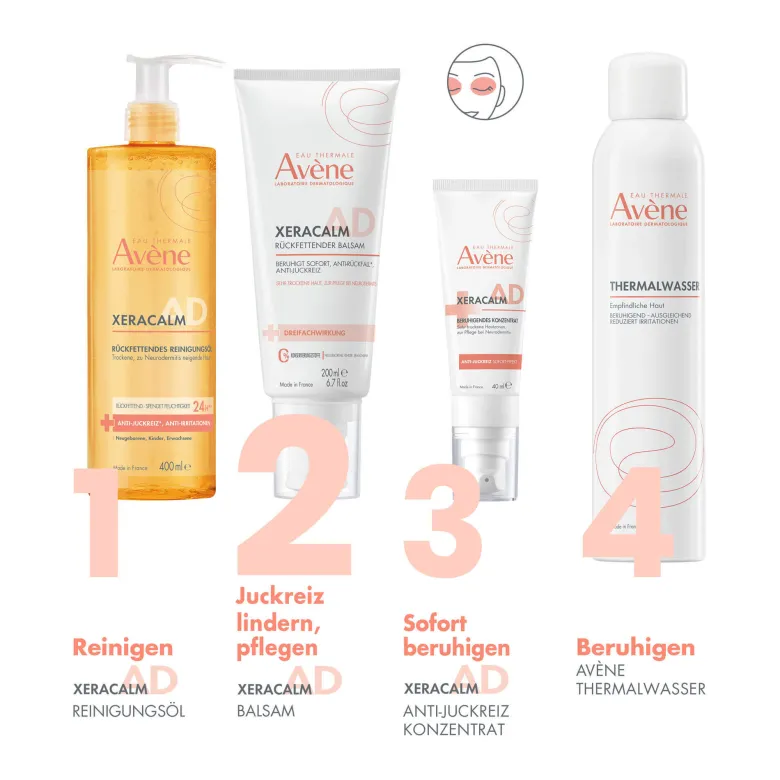 Avene XeraCalm A.D Rückfettender Balsam, 200 ml