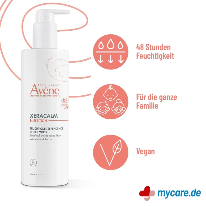 Avene XeraCalm NUTRITION Pflegemilch, 400 ml