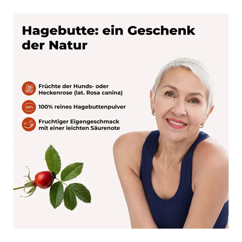Avitale Bio Hagebuttenpulver, 300 g