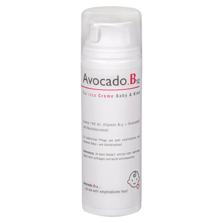 Avocado.B12 Die rosa Creme Baby & Kind, 140 ml