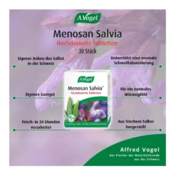 A.Vogel Menosan Salvia Tabletten, 30 St