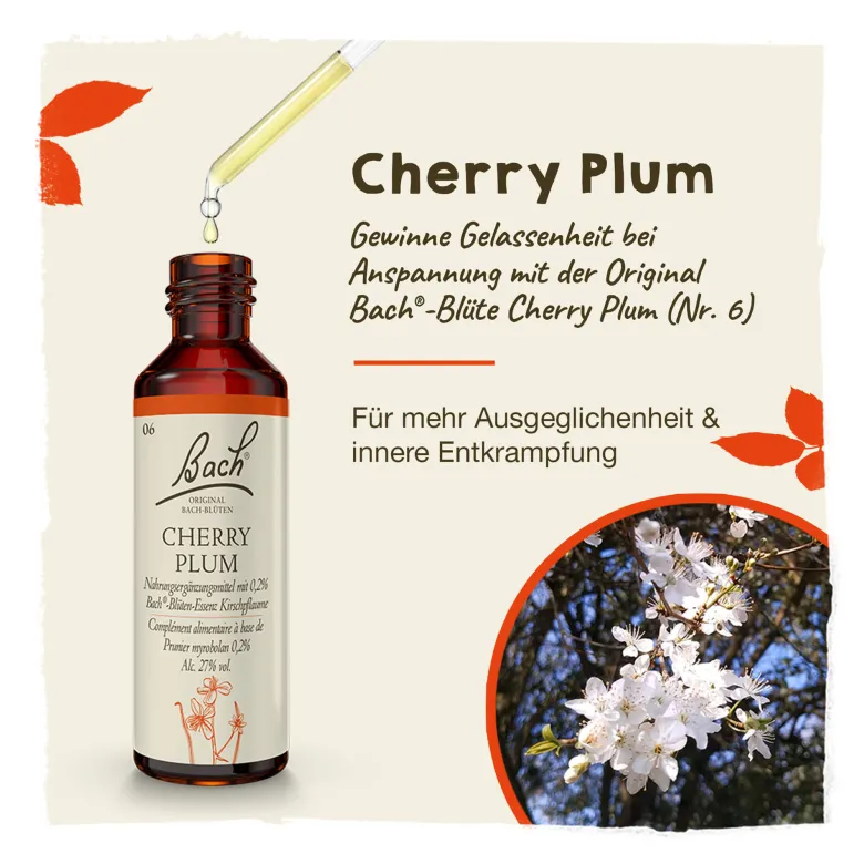 Bachblüte Cherry Plum, 20 ml