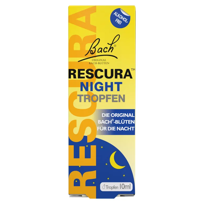 Bachblüten Original Rescura Night Tropfen alkoholfrei, 10 ml