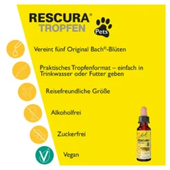 Bachblüten Original Rescura Pets Alkoholfrei, 10 ml