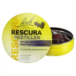 Bachblüten Original Rescura Pastillen schwarze Johannisbeere, 50 g