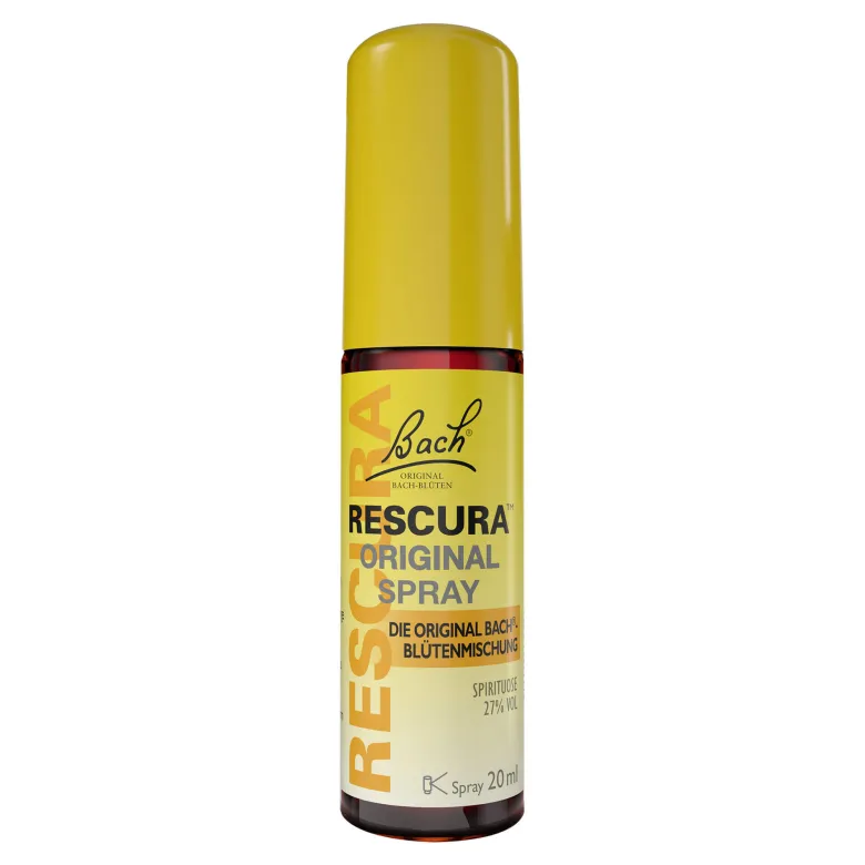 Bachblüten Original Rescura Spray mit Alkohol, 20 ml