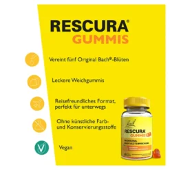 Bach Original Rescura Gummis Orange, 60 St