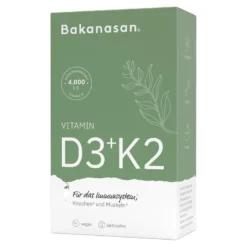 Bakanasan Vitamin D3+K2 Kapseln, 60 St
