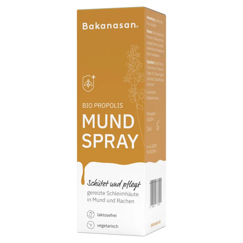 Bakansasan Bio Propolis Mundspray, 15 ml