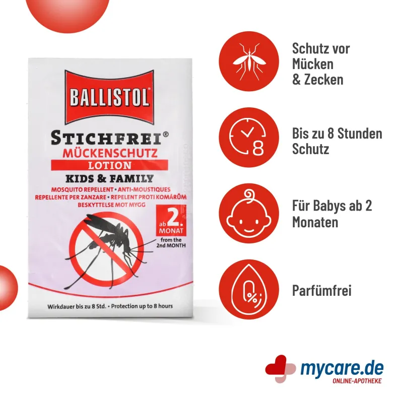 Ballistol Stichfrei Kids & Family Lotion, 5 g