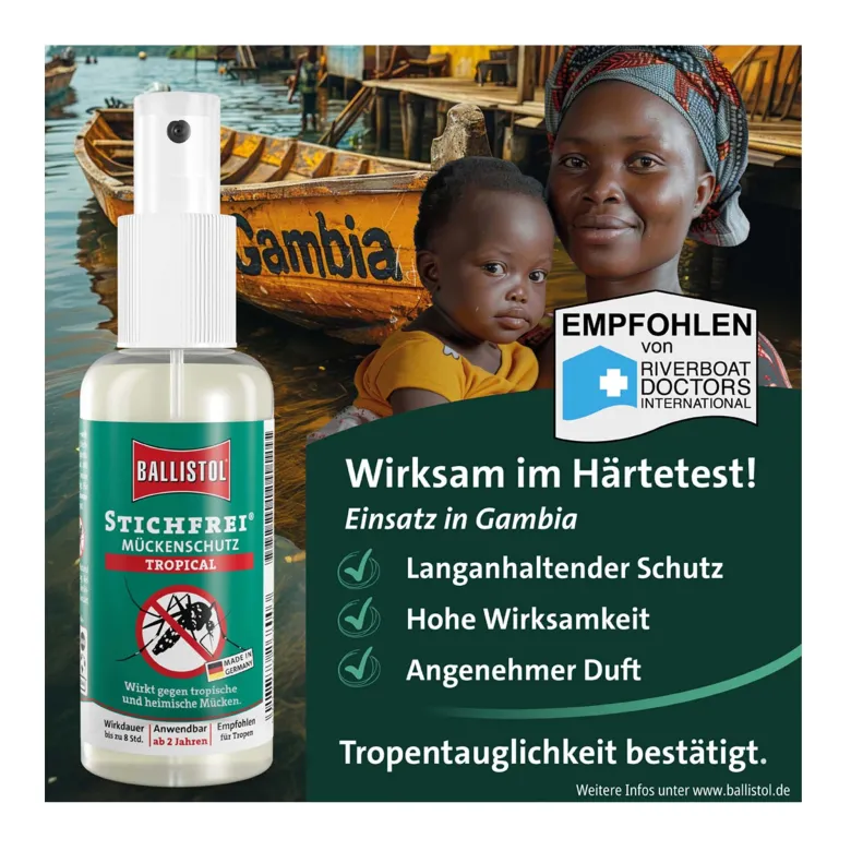 Ballistol Stichfrei Tropical Pumpspray, 100 ml