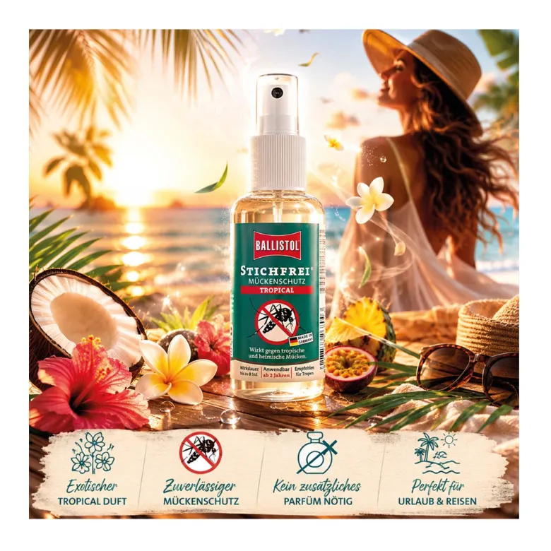 Ballistol Stichfrei Tropical Pumpspray, 100 ml