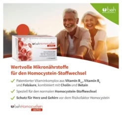 Beh Homocystein extra Kapseln, 90 St