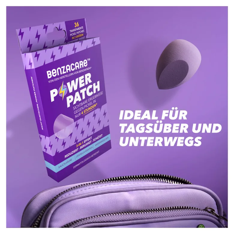 Benzacare Power Patches gegen Pickel, 36 St