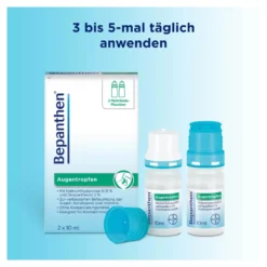 Bepanthen Augentropfen, 2X10 ml