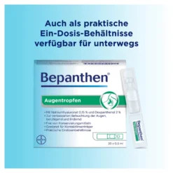 Bepanthen Augentropfen, 2X10 ml