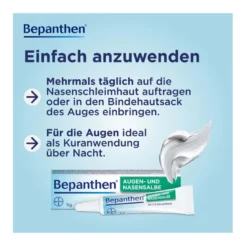 Bepanthen Augen- und Nasensalbe Dreierpack, 3x10 g